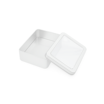 กล่องเหล็กฝาใส