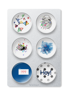 mini brooch ( เข็มกลัดแผงยา )