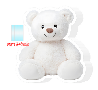 อะคริลิคไร้ฐาน 8mm